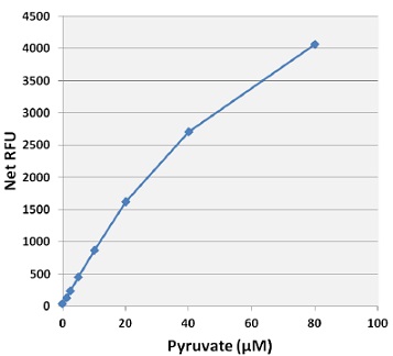 ピルビン酸検量線例