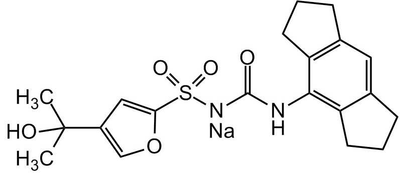 MCC950 Na Salt（#AG-CR13615）の構造式