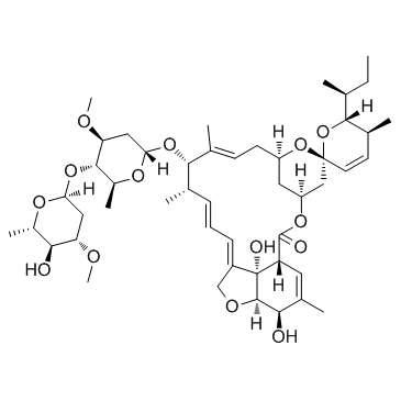 Avermectin B1aの構造式
