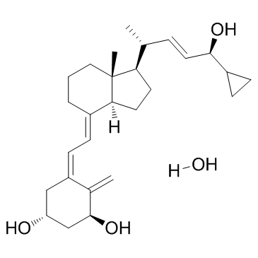 Calcipotriol (monohydrate)の構造式