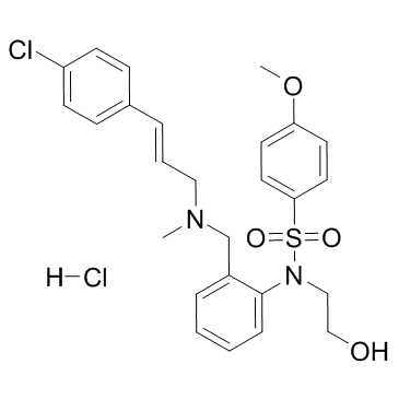 KN-93-Hydrochlorideの構造式