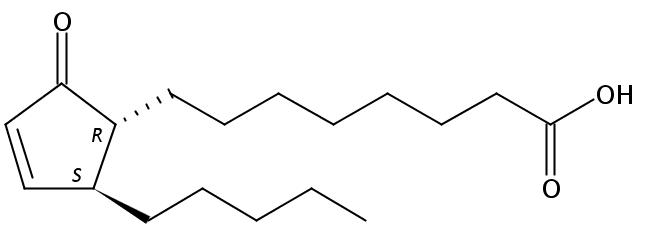 10-Oxo-11-phytoenoic acidの構造式