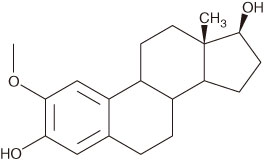 2-Methoxyestradiol構造式