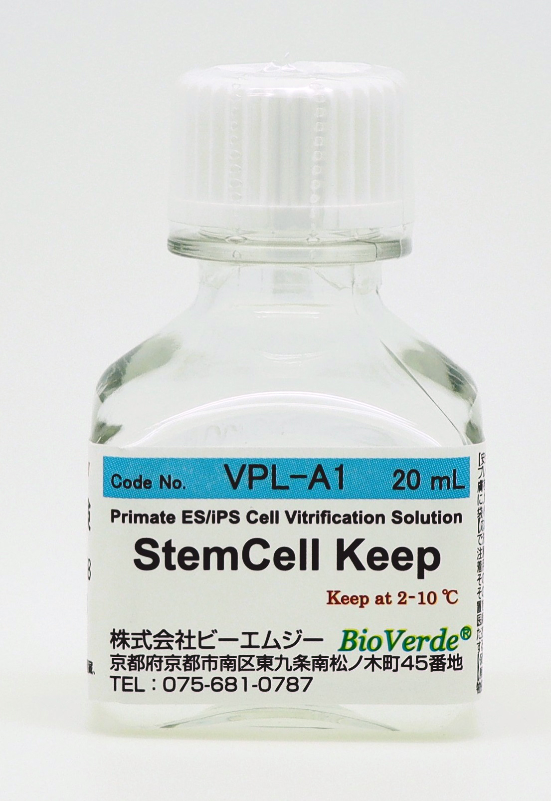 Cryopreserving medium without DMSO and Serum : StemCell Keep