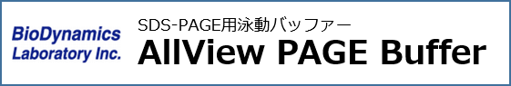 SDS-PAGE用泳動バッファー AllView PAGE Buffer