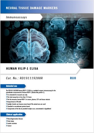Human VILIP-1 ELISA Kitフライヤー