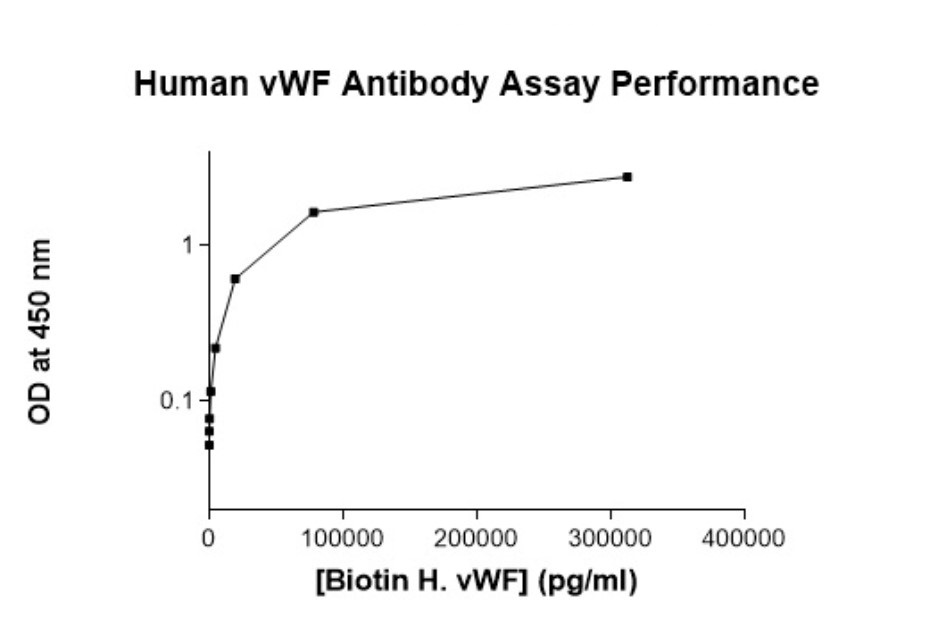 抗von Willebrand Factor (vWF) Antibody抗体を用いたEIA解析