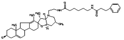 3-Keto-N-aminoethyl-N’-aminocaproyldihydrocinnamoyl Cyclopamine