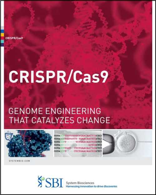 System Biosciences社CRISPR-Cas9システム製品カタログ