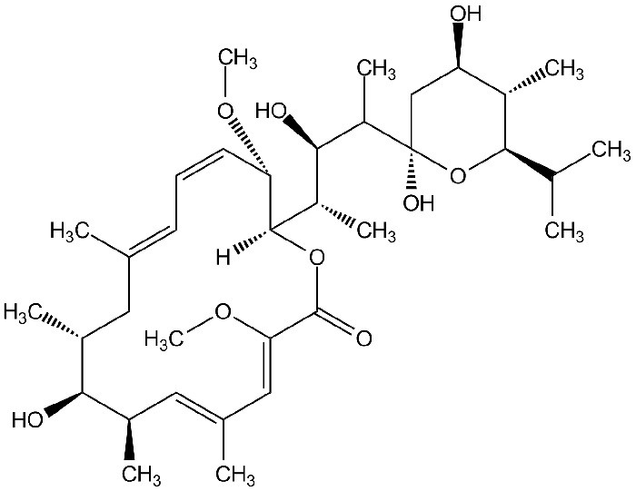 Bafilomycin A1 (high purity) （CAS：88899-55-2）の構造式