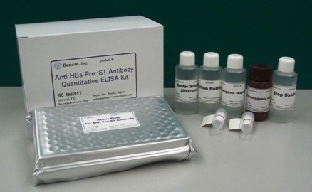 Anti-HBs Pre-S1 Antibody Quantitative ELISA Kit（#BCL-AKP1-01）製品外観の製品外観