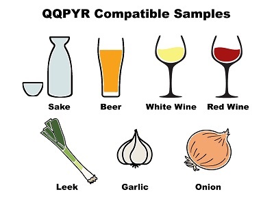 QuantiQuik Pyruvate Quick Test Strips(#QQPYR10)試料例