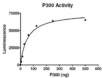 ヒストンメチルトランスフェラーゼP300活性を測定するキット P300 Chemiluminescent Assay Kit