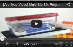 ログラム可能なマルチモーションシェーカー Multi Bio 3D