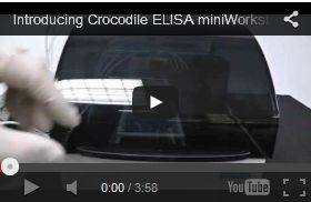 1台5役のELISA用小型自動ワークステーション Crocodile Mini Workstation