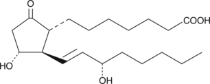 プロスタグランジンE1(Prostaglandin E1, PGE1)