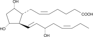 プロスタグランジンF1α(Prostaglandin F3α, PGF3α)