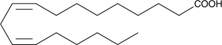 #17951 Linoleic Acid構造式