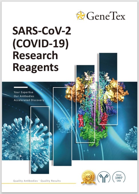 SARS-CoV-2（COVID-19）研究用製品フライヤー
