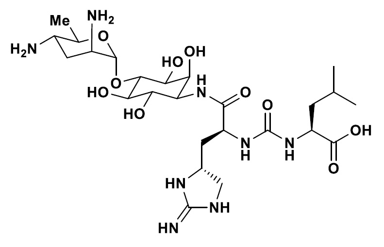 Minosaminomycin-Structure