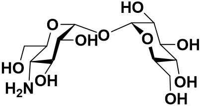 4-Trehalosamineの構造式