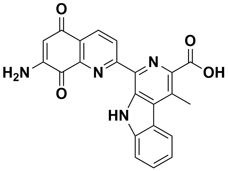 Lavendamycin-Structure
