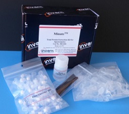 Minute Total Protein Extraction Kit for Mass Spectrometryのキット外観
