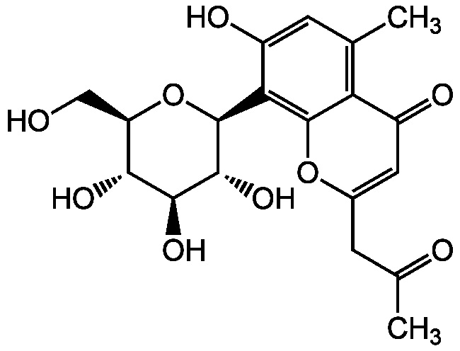  Aloesinの構造式