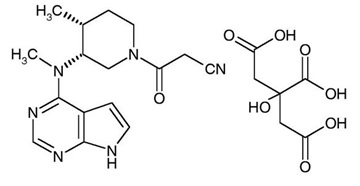 Tofacitinib, Citrate Salt構造式