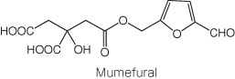 ムメフラール (Mumefural)の構造式