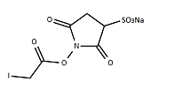 Sulfo-SIAの化学構造式