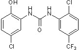 NS 1738の化学構造式