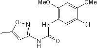PNU 120596の化学構造式
