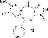R 1530の化学構造式