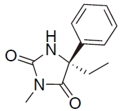 (<i>S</i>)-Mephenytoin | CAS No：70989-04-7の構造式