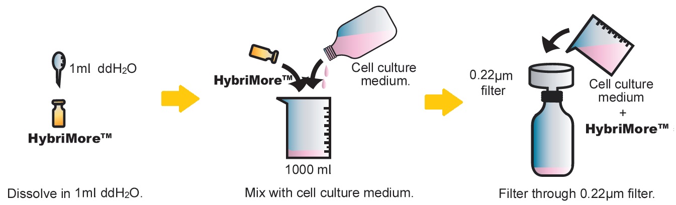 ハイブリドーマ細胞の増殖促進因子 HybriMore, Hybridoma Cloning Factor