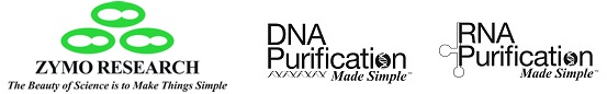 Zymo Research社DNARNA精製ロゴ