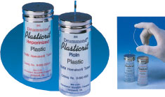 Plasticrit プラスチック・ヘマトクリット毛細管の外観